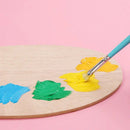 Wooden Paint Palette | 11.8X7.9inch | Artist Palette | Painting Palette | Oil Paint Palette | Wood Paint Palette, Art Pallet