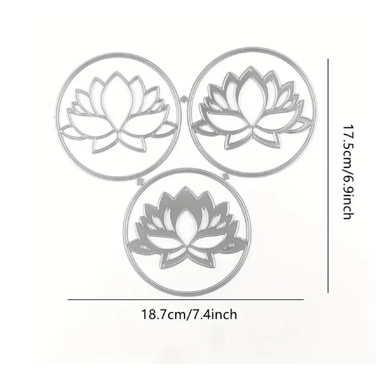 Lotus Flowers Layer Set | Cutting Dies For DIY