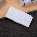 1pc Creative Art Palette Plastic New Small Watercolor Flip Paint Box Painting Tools Art Supplies | White