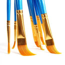 10pcs/set Oil Brush Of Different Sizes