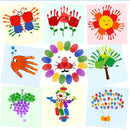 Children's Sponge Painting Brush Painting Tool Set DIY Pioneering EVA Seal Kind Of Kindergarten Card Paper Pigment Graff