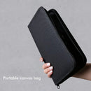 19pcs/Set Nylon Brush Watercolor Paint Pen Set Oil Painting Knife Portable Canvas Bag Watercolor Acrylic