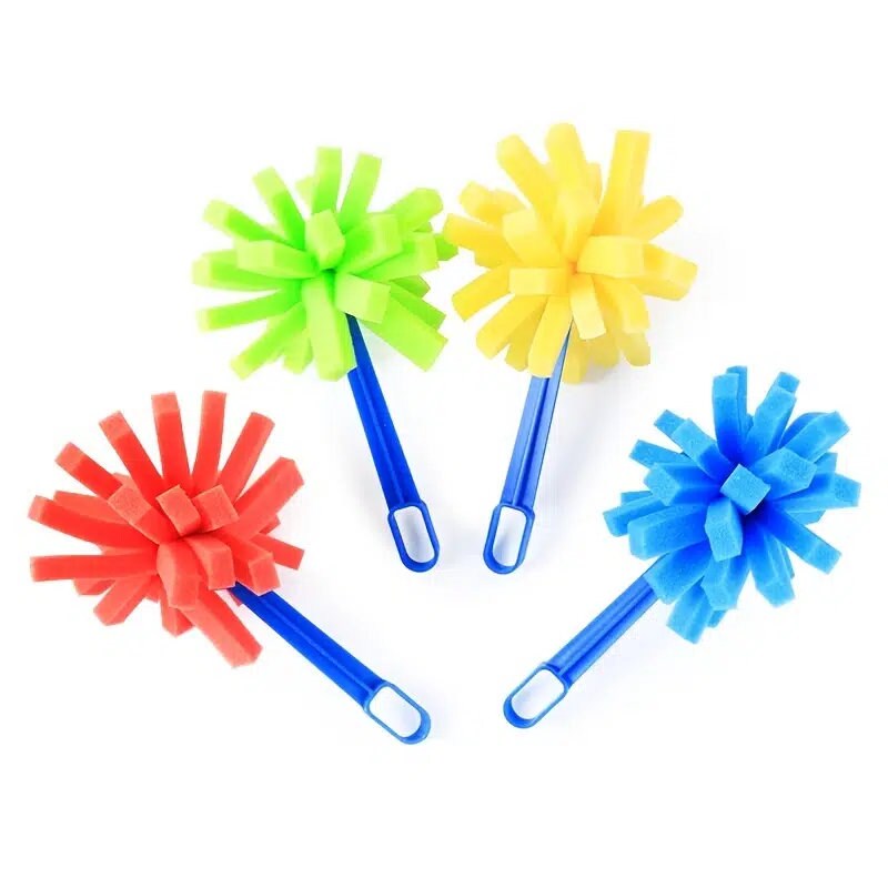 4pcs Graffiti Sponge Brush For Painting | Art Tools