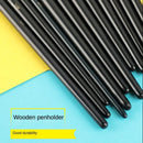 12pcs Wood Black Artist Paint Brush Set Nylon Hair Watercolor Acrylic Oil Painting Supplies