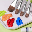 Marie Gouache Brush Set 5 Pack 3#5#7#9#11# Horsehair Animal Hair Watercolor Paint Pen Beginner