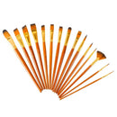 1set Painting Tools Oil Brushes Sponge Oil Painting Knife Colors Palette