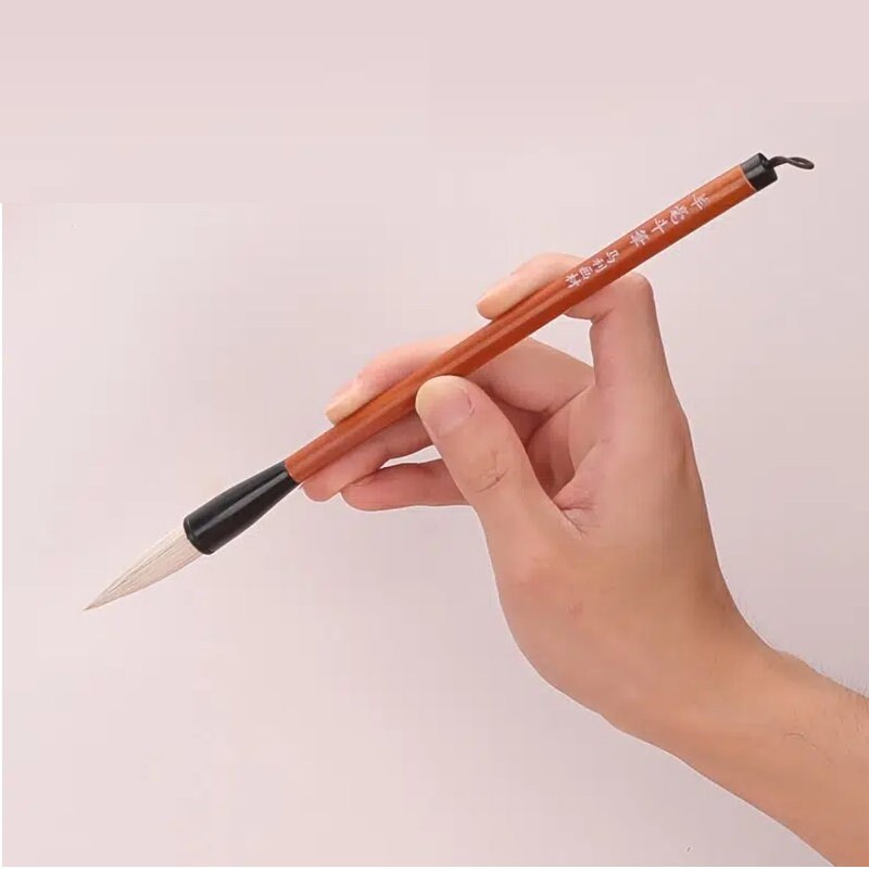 4pcs Marie National Painting Brushes Calligraphy Brush Pen Leaf Muscle Brush Wolf Hair Brush Pen