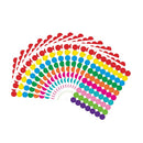1050 Units | Color Coding Labels Circle Dot Stickers | Colorful Coding Sticker