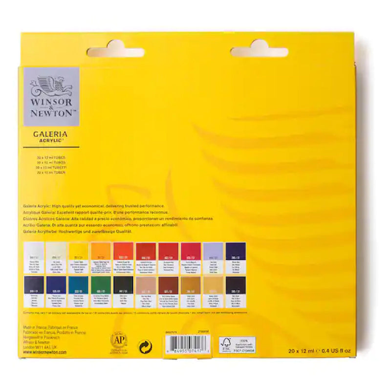 20 Color Paint Set