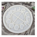 Silicone Mold | Moon And Star Clock Face | Crystal Epoxy Resin Mold