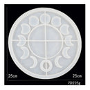 Silicone Mold | Moon And Star Clock Face | Crystal Epoxy Resin Mold