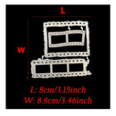 Retro Movie Square Cutting Dies | Card Background Frame