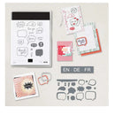 Banner And Thoughts Clear Stamps Cutting Dies DIY Scrapbooking Silicone Stamps Metal Dies