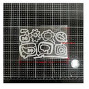Banner And Thoughts Clear Stamps Cutting Dies DIY Scrapbooking Silicone Stamps Metal Dies