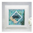 Bubble Hole Frame Square Background Cutting Dies Cutting Stencils Card Paper Craft DIY Template