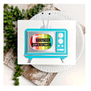 TV Model Frame Cutting Dies For DIY Embossing Card Making | Book Labels