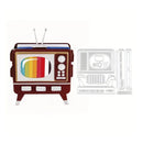 TV Model Frame Cutting Dies For DIY Embossing Card Making | Book Labels