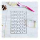 Metal Cutting Dies | Square Background Plate Metal Cutting Mold For DIY Paper Card