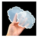 1 Piece Flower Petal Resin Mirror Coaster Mold