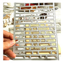 Metal Cutting Dies | Square Background Plate Metal Cutting Mold For DIY Paper Card