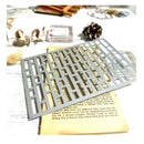 Metal Cutting Dies | Square Background Plate Metal Cutting Mold For DIY Paper Card