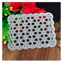 1 Lace Square Frame Cutting Die | Card Background Metal Template For Crafts