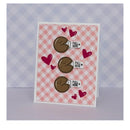 Nice Set Of Stamps And Cutting Dies For Fortune Cookies For Decoration