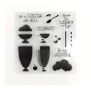 Ice Cream Stamp And Cutting Die Set For Decoration