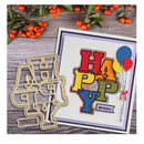 Happy Gold Cutting Dies | Embossing Dies For Bookmark Album Card