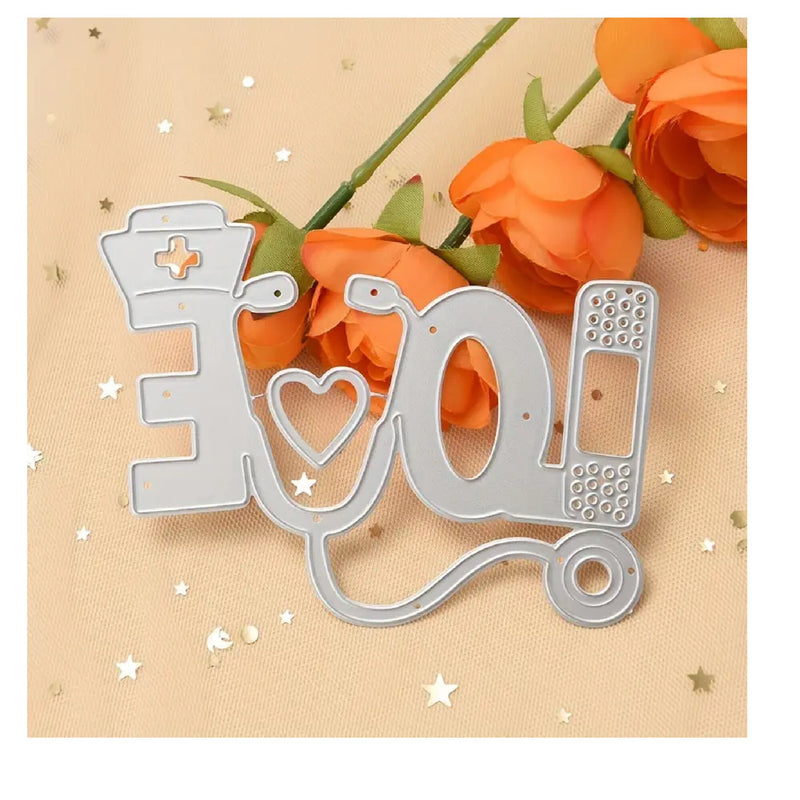 Creative Love Metal Cutting Dies Die Cut Mold For Crafts