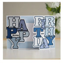 Happy Gold Cutting Dies | Embossing Dies For Bookmark Album Card