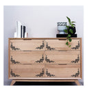 9 Flower Stencils For Painting On Wood | Reusable Butterfly Stencil | Floral Rose Template | Border Templates For Painting On Canvas