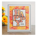 Happy Gold Cutting Dies | Embossing Dies For Bookmark Album Card