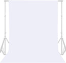 FTX10FT White Backdrop Background for Photography Photo Booth Backdrop for Photoshoot Background