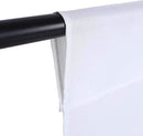 FTX10FT White Backdrop Background for Photography Photo Booth Backdrop for Photoshoot Background