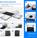 Photo Studio Light Box | 20” x 20” Shooting Light Tent with Adjustable Brightness | Foldable and Portable Tabletop