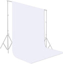 FTX10FT White Backdrop Background for Photography Photo Booth Backdrop for Photoshoot Background