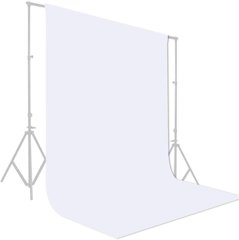 FTX10FT White Backdrop Background for Photography Photo Booth Backdrop for Photoshoot Background