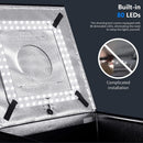 Photo Studio Light Box | 20” x 20” Shooting Light Tent with Adjustable Brightness | Foldable and Portable Tabletop