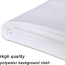 FTX10FT White Backdrop Background for Photography Photo Booth Backdrop for Photoshoot Background