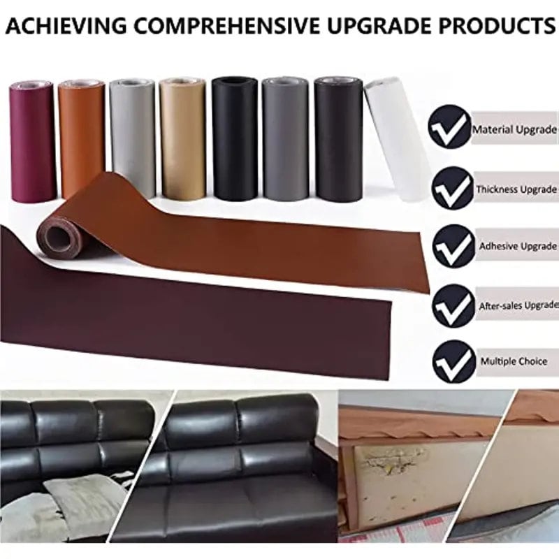 Leather Repair Self Adhesive Patch Pu Paste Self Stick On Sofa Clothing  Repair Multicolor Patch 