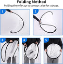 Photography Reflector Stand kit | 24x36 inches 5 in 1 reflectors with 78 inches Light Stands