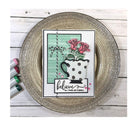 Stamp Simply Clear Stamps Writing Feelings Farmhouse Trio Words Of Encouragement Religious Christian | 4x6 Inch Sheets