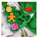 3 Pack Christmas Silicone Mold | Large Size | Christmas Mold For Mini Cakes | Handmade Soap