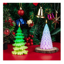 3D Christmas Tree Candle Mold | 2 Silicone Molds For Making Candles | Christmas Handmade Candle Mold | Fondant Cake Resin Craft Mold