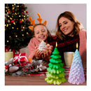 3D Christmas Tree Candle Mold | 2 Silicone Molds For Making Candles | Christmas Handmade Candle Mold | Fondant Cake Resin Craft Mold