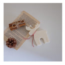 TOPYS Christmas Elk Silicone Candle Mold | Soap Mold With Wool Thread And 8 Bells | Christmas Theme Resin Mold For Home Party Decoration