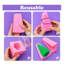 3D Christmas Tree Candle Silicone Mold For Candle Making