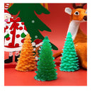 3D Christmas Tree Candle Silicone Mold For Candle Making