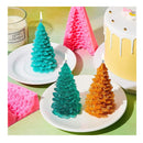 3D Christmas Tree Candle Silicone Mold For Candle Making